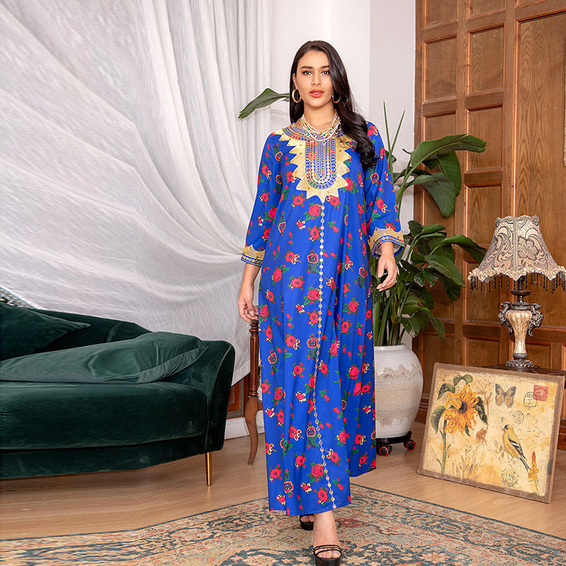 Middle East Women's Dubai Muslim Women's Dress